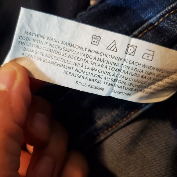 YMY DISTRESSED Dream Authentic Denim Shorts Size 9/29 - Picture 9 of 12